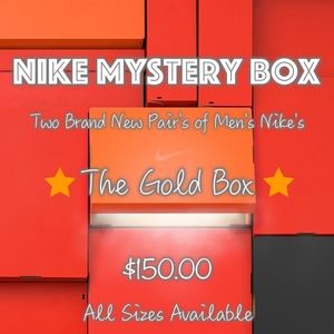 NIKE Men's Mystery Box! 2 Brand New Pairs of Nike